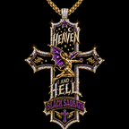 BLST Solid Gold Chain with Diamond Pendant TTTT