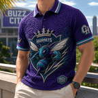 PREMIUM CLH EMBOSS POLO SHIRT DBD