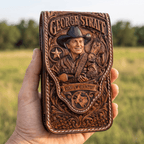 GGST Western Leather Belt Phone Holster HTTT