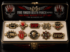 FFDP Elegant Gold Mini Barrettes for Women TMH