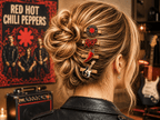 RHCP Elegant Gold Mini Barrettes for Women TTTT