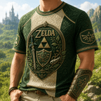 PREMIUM TLOZ 3D EMBOSS SHIRT NPL