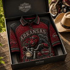 PREMIUM AKR EMBOSS POLO SHIRT HQH