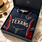 PREMIUM HTX EMBOSS POLO SHIRT NTVA