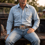 TVF Premium Western Championship Belt Buckle HTTT
