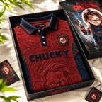 PREMIUM CKY EMBOSS POLO SHIRT NTVA