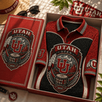 PREMIUM UTAH EMBOSS POLO SHIRT HQH