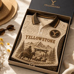 PREMIUM YLST EMBOSS POLO SHIRT NTVA