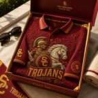 PREMIUM USC EMBOSS POLO SHIRT PDL