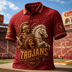 PREMIUM USC EMBOSS POLO SHIRT PDL
