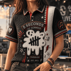 PREMIUM 5SOS EMBOSS POLO SHIRT HQH