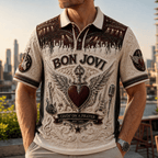 PREMIUM BJV EMBOSS POLO SHIRT HQH