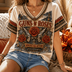 Premium GNR V-neck Shirt NPL