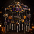 Premium LSU Halloween Wind Chime TNSM