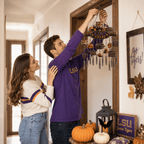 Premium LSU Halloween Wind Chime TNSM