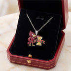 ISC Solid Gold Chain with Diamond Pendant HTTT