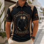 PREMIUM MCM EMBOSS POLO SHIRT HQH