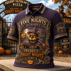 PREMIUM 5NAF EMBOSS POLO SHIRT NTNA