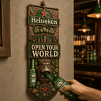 Premium HNK Wall Hanging Bottle Opener TNSM