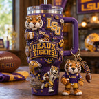 LSU 40oz Tumbler With Handle HTTT
