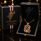 OSB Solid Gold Chain with Diamond Pendant TMH