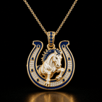 IDC Solid Gold Chain with Diamond Pendant TMH