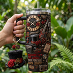 GNR 40oz Tumbler With Handle HTTT