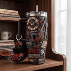 GNR 40oz Tumbler With Handle HTTT