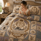BGT 4 PIECES COVER BEDDING SET PDL (1 FITTED SHEET + 1 FLAT SHEET + 2 PILLOWCASES)