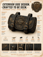 HLDV Premium Vintage Motorcycle Bag NTNA