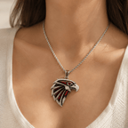ATF Solid Silver Chain with Diamond Pendant PDL