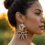 Premium HTX Dangle Earrings TNSM