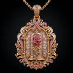 BATB Solid Gold Chain with Diamond Pendant PDL