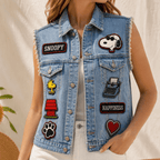SPNY PREMIUM DENIM VEST TTNL