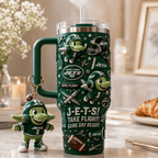 NYJ 40oz Tumbler With Handle DNBN