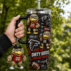 ATF 40oz Tumbler With Handle DNBN