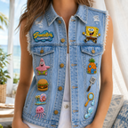 SBSP PREMIUM DENIM VEST TTNL