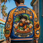 PREMIUM DRGB SATIN BASEBALL JACKET NTNA