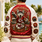 PREMIUM KCC SATIN BASEBALL JACKET NTNA
