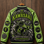 PREMIUM KWSK SATIN BASEBALL JACKET NTNA