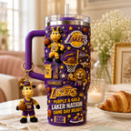 LAL 40oz Tumbler With Handle DNBN