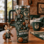 MLKBB 40oz Tumbler With Handle DNBN