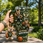 MLKBB 40oz Tumbler With Handle DNBN