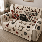 VHL Tufted Sofa Cover & Pillow Set DNBN