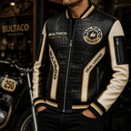 Premium BUL Leather Zipper Jacket TNSM