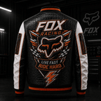 Premium FOX Leather Zipper Jacket TNSM