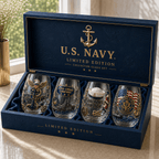 Premium USNV Whiskey Glass Set TTTT
