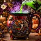 Premium LZPL Witch Cauldron Mug TTNL
