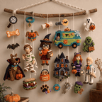 SCBD Halloween Crochet Wall Hanging HTTT