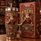 SF49 40oz Tumbler With Handle TTNL